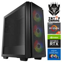 Stacionarus kompiuteris Intop Aqua Ryzen 5 7600X, 500GB, DDR5 64GB, SSD 500GB, Nvidia GeForce RTX 5060 Ti 16GB GDDR7
