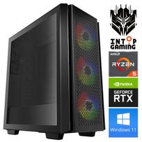 Stacionarus kompiuteris Intop Ryzen 5 5600X, 480GB, DDR4 16GB, SSD 480GB, Nvidia GeForce RTX 5060 Ti 16GB GDDR7, Windows 11 Pro