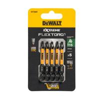 Atsuktuvų antgalių komplektas Dewalt Flex Torq, T15, 57 mm