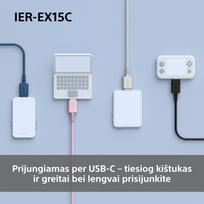 Laidinės ausinės Sony, balta sp.