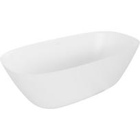 Vonia, laisvai pastatoma Mexen Como, 170 cm x 82 cm x 56 cm, ovalas, balta sp.