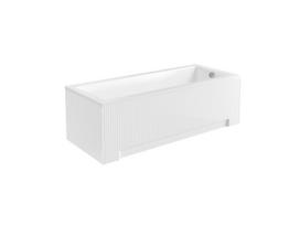 Vonia, įmontuojama Besco Modern, 170 cm x 70 cm x 55.5 cm, stačiakampis, balta sp.