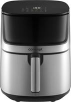 Karšto oro gruzdintuvė Concept FR8010, sidabro sp./juoda sp., 1500 W, 7 l