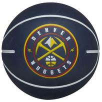 Krepšinio kamuolys Wilson NBA Team Dribbler Denver Nuggets, mėlyna sp.