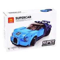 Konstruktorius, automobilis Wange Super Champions Supercar ZA4288, 139 vnt., mėlyna sp.