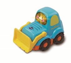Žaislinis buldozeris VTech Toot Toot Driver, mėlyna sp./geltona sp.