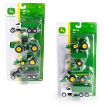 Žaislinis traktorius John Deere 37685, (spalva/dizainas parenkami atsitiktine tvarka)
