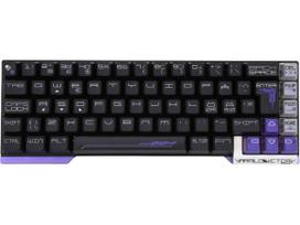 Laidinė žaidimų klaviatūra Varmilo Victory VYU68, NO, juoda sp./violetinė sp.
