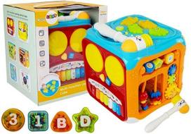 Lavinamasis kubas Lean Toys Multi Function, 21 cm, įvairių spalvų