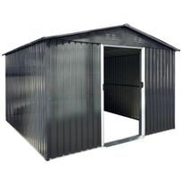 Sodo sandėliukas Hatis 9,73 m2, 312 cm x 312 cm x 214 cm, pilka sp.