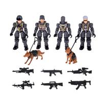 Žaislinis karinis rinkinys, su priedais The War Wolf Special Operations Forces ZA5887, 12 vnt., įvairių spalvų