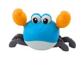 Vonios žaislas, krabas Lean Toys Funny, mėlyna sp.