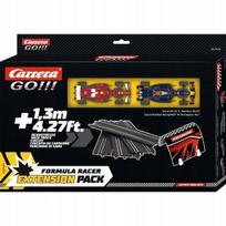 Automobilių trasos prailginimas Carrera GO!!! Formula Racer, juoda sp.