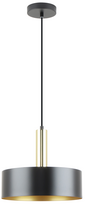 Šviestuvas kabinamas Domoletti GIRA MYD3133L, E27, 1 x 40 W, juoda sp.