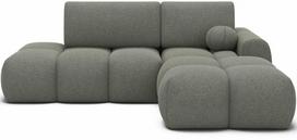 Kampinė sofa Vittario, žalia sp., 170 x 227 cm x 95 cm
