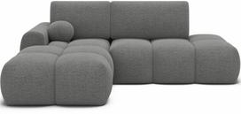 Kampinė sofa - lova Vittario, pilka sp., 170 x 227 cm x 95 cm