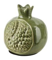 Dekoratyvinė figūrėlė, granatas Mondex Saggio HTTS1288, žalia sp., 12 cm x 12 cm x 13 cm, 0.433 kg