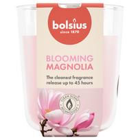 Žvakė, aromatinė Bolsius Blooming Magnolia, 45 h, Rožinė sp.