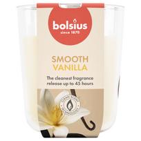 Žvakė, aromatinė Bolsius Smooth Vanilla, 45 h, Balta sp./Rusva sp.