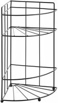 Dušo lentynėlė Mondex Carl, 14 cm x 26 cm x 18.5 cm, juoda sp.