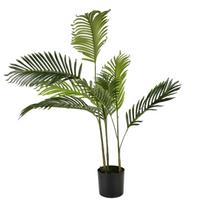 Dirbtinis augalas vazone, palmė Mondex Viridis, žalia sp., 100 cm x 13 cm