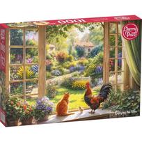Dėlionė CherryPazzi Enjoying The View, 50 cm x 70 cm, 1000 vnt., įvairių spalvų