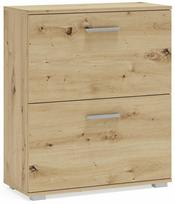 Batų spintelė Lima ST3, artisan oak, 70 cm x 32 cm x 82 cm