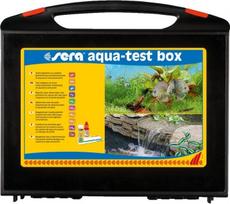 Vandens testas Sera Aqua-Test, juoda sp., KH/GH/NO2/NO3/NH4/NH3/PO4