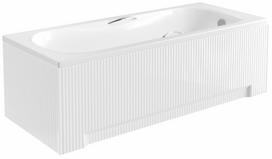 Vonia, įmontuojama Besco Aria Plus, 140 cm x 70 cm x 53.5 cm, stačiakampis, balta sp.