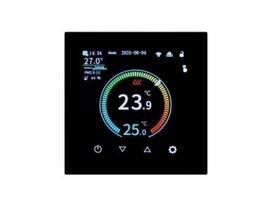 Programuojamas šildymo termostatas Auraton OCTA, įleidžiamas, juoda sp., 5 - 35 °C
