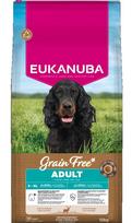 Sausas šunų maistas Eukanuba Grain Free, elnių mėsa, 12 kg