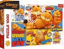 Dėlionė Trefl Garfields Adventures 10935, 48 cm x 68.3 cm, 1000 vnt., įvairių spalvų