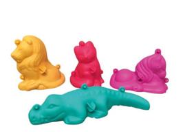 Smėlio žaislų rinkinys Eduplay 3D, įvairių spalvų, 4 vnt.