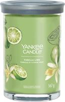Žvakė, aromatinė Yankee Candle Signature Vanilla Lime, 60 - 100 h, 567 g, žalia sp.