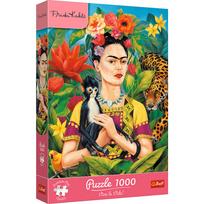 Dėlionė Trefl Frida Kahlo Portrait In The Jungle, 68.3 cm x 48 cm, 1000 vnt., įvairių spalvų