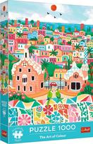 Dėlionė Trefl The Art Of Colour Barcelona Spain 10894, 68.3 cm x 48 cm, 1000 vnt., įvairių spalvų