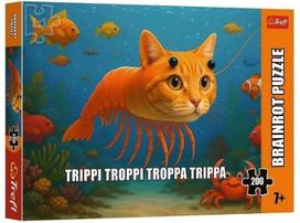 Dėlionė Trefl BrainRots Trippi Troppi Troppa Trippa, 34 cm x 48 cm, 200 vnt., įvairių spalvų