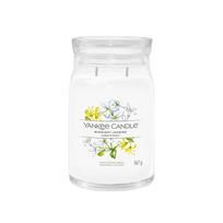 Žvakė, aromatinė Yankee Candle Signature Midnight Jasmine, 60 - 90 h, 567 g, balta sp.