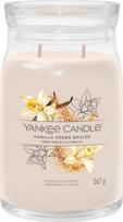 Žvakė, aromatinė Yankee Candle Signature Vanilla Creme Brulee, 60 - 90 h, 567 g, ruda sp.
