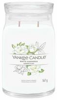 Žvakė, aromatinė Yankee Candle Signature White Gardenia, 60 - 90 h, balta sp.