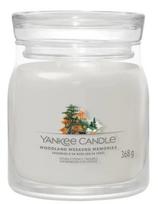 Žvakė, aromatinė Yankee Candle Signature Woodland Weekend Memories, 35 - 50 h, 368 g, balta sp.