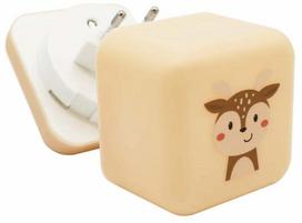Naktinis šviestuvas Cloud B Cube Finley Fawn, smėlio sp.