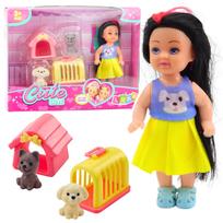 Lėlė su priedais Lean Toys Cute Love Lets Be Friends, 12 cm, įvairių spalvų