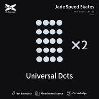 Kompiuterio pelės kojelės X-raypad Jade Skates Universal Dots, 40 vnt.