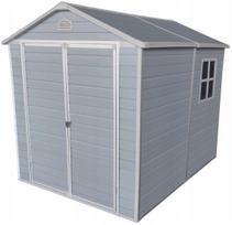 Sodo namelis Mirpol Hesler W 8060, 195 cm x 128 cm x 199 cm, 4967 l, pilka sp.