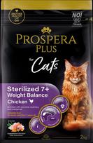Sausas kačių maistas Prospera Plus Weight Balance Sterilized, vištiena, 2 kg