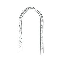 Augalo atrama Garden Center, 145 cm x 37.5 cm, 260 cm, metalas