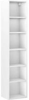 Spintos rėmas, su lentyna Mexen Box-A, 44.2 cm x 35 cm, 160 cm, balta matinė sp.