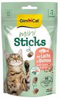 Skanėstas katėms Gimcat Mini Sticks With Salmon & Quinoa, mėsa/lašiša, 0.050 kg