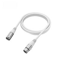 Kabelis Fifine L9W, XLR, 300 cm, balta sp.